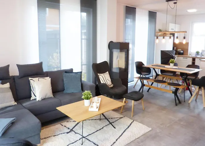 5 Sterne Ferienhaus Ostseetraum - 50M Zum Strand - Ladestation Fuer E-Auto